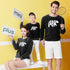 Long-sleeved parent-child sweater